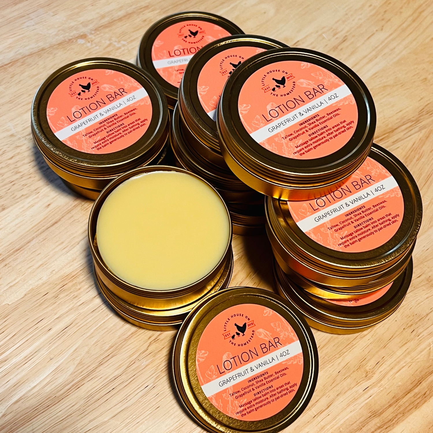 Tallow Lotion Bar – 5-Ingredient Moisture Bar (4 oz)