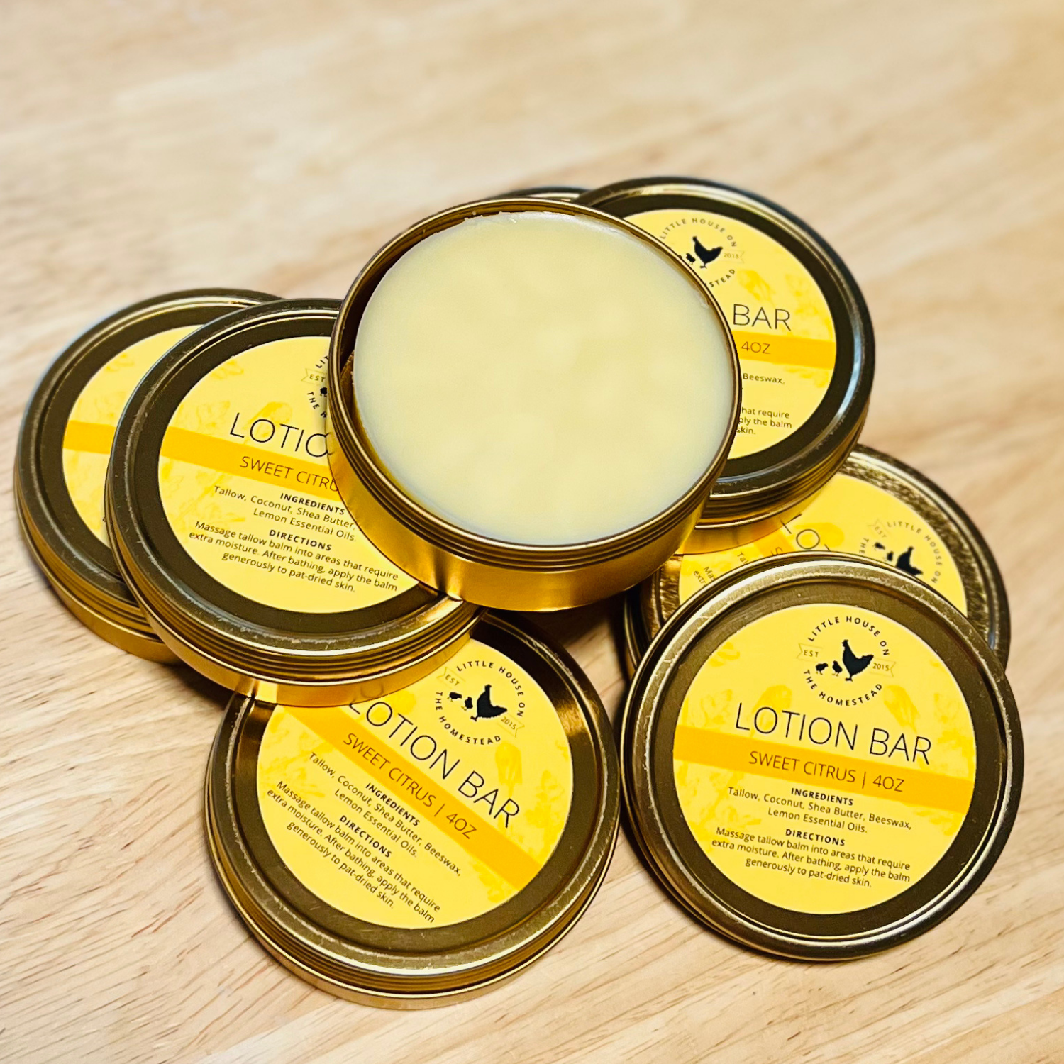 Tallow Lotion Bar β 5-Ingredient Moisture Bar (4 oz)