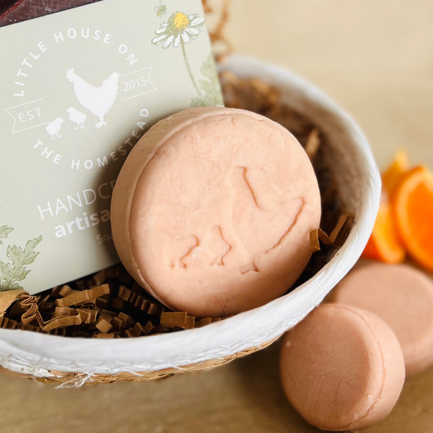 Orange Grove Soap & Shampoo Gift Set – Mini Fall Basket