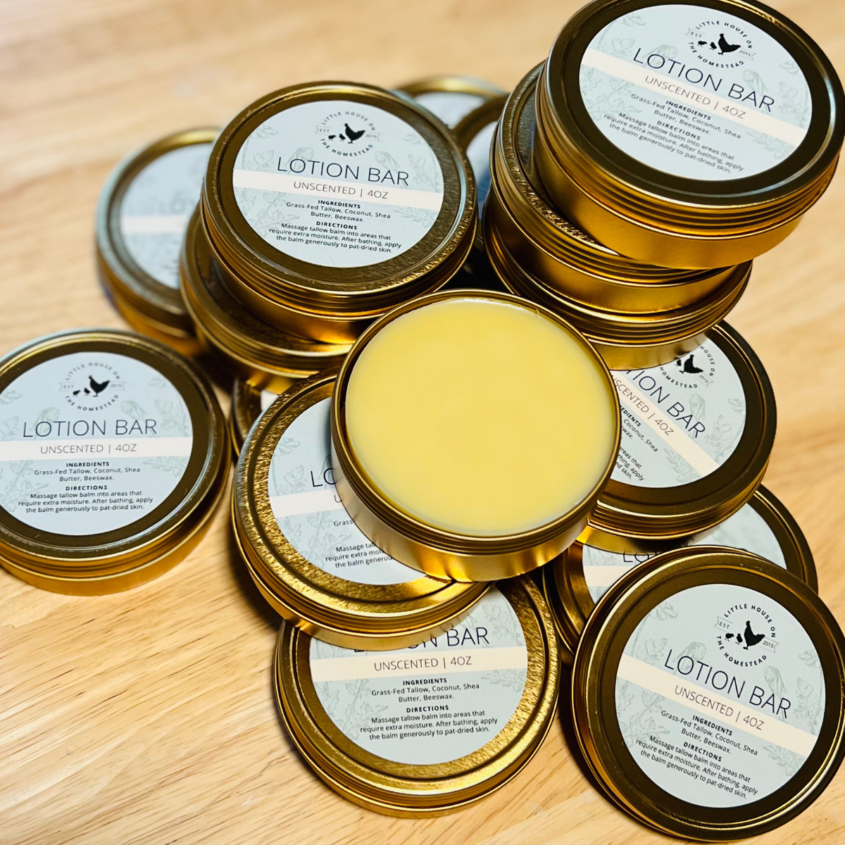 Tallow Lotion Bar β 5-Ingredient Moisture Bar (4 oz)