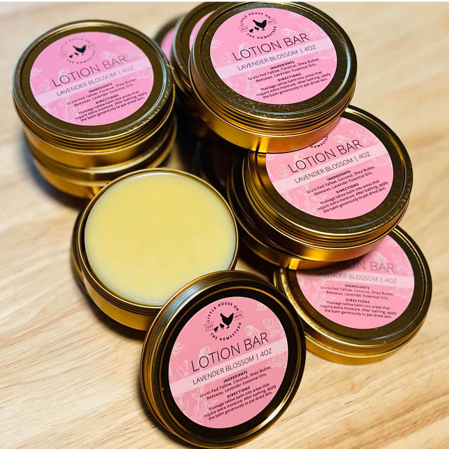 Tallow Lotion Bar β 5-Ingredient Moisture Bar (4 oz)