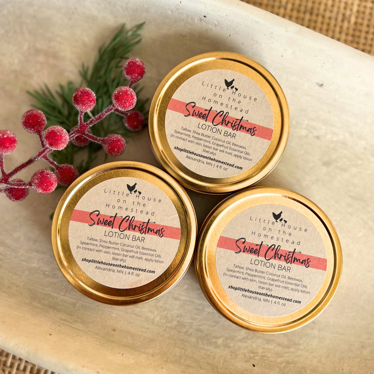 Sweet Christmas Lotion Bar