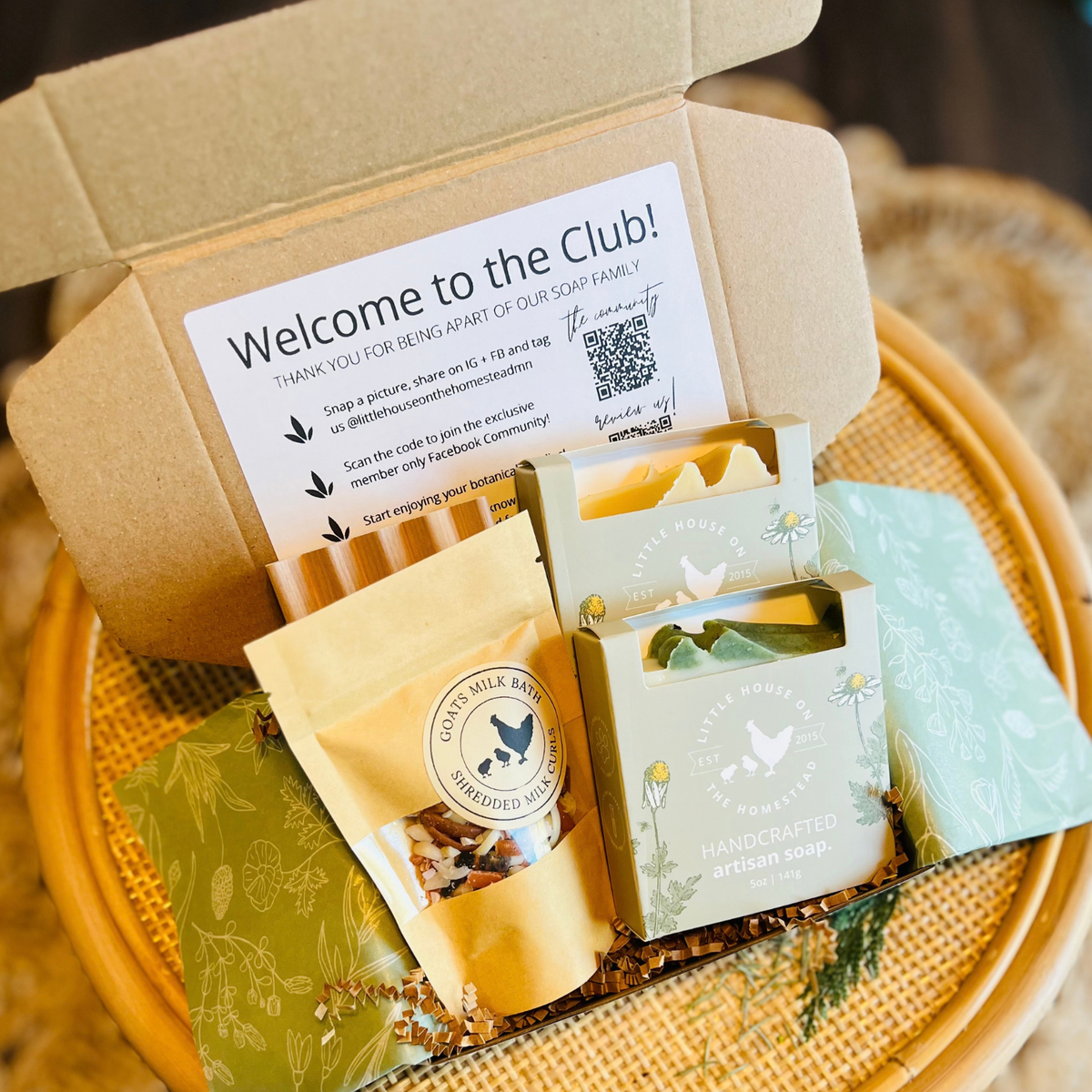 Botanical Soap Club Subscription