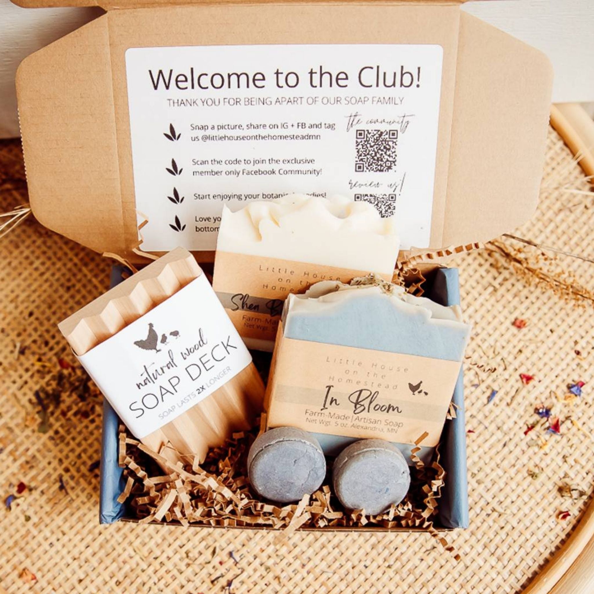 Botanical Soap Club Subscription