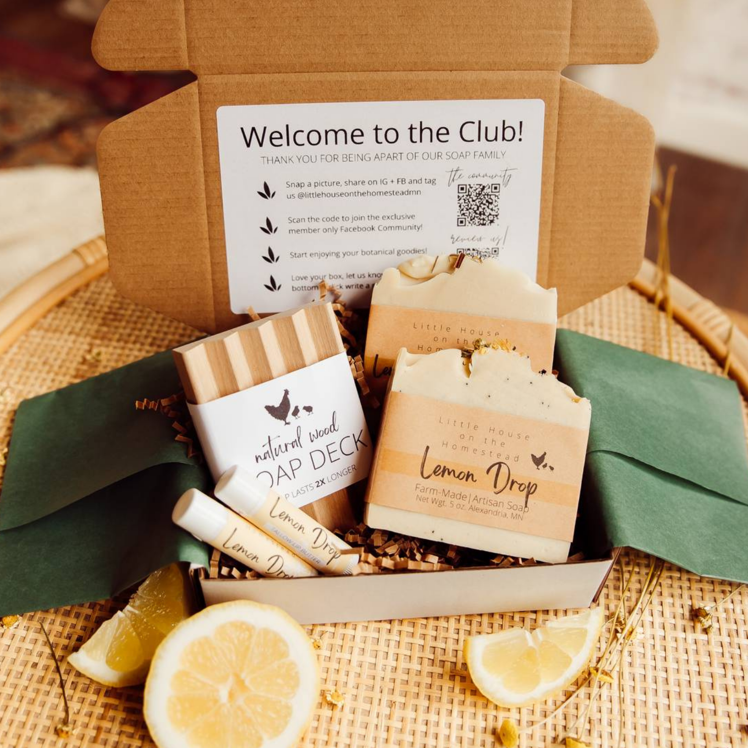 Botanical Soap Club Subscription