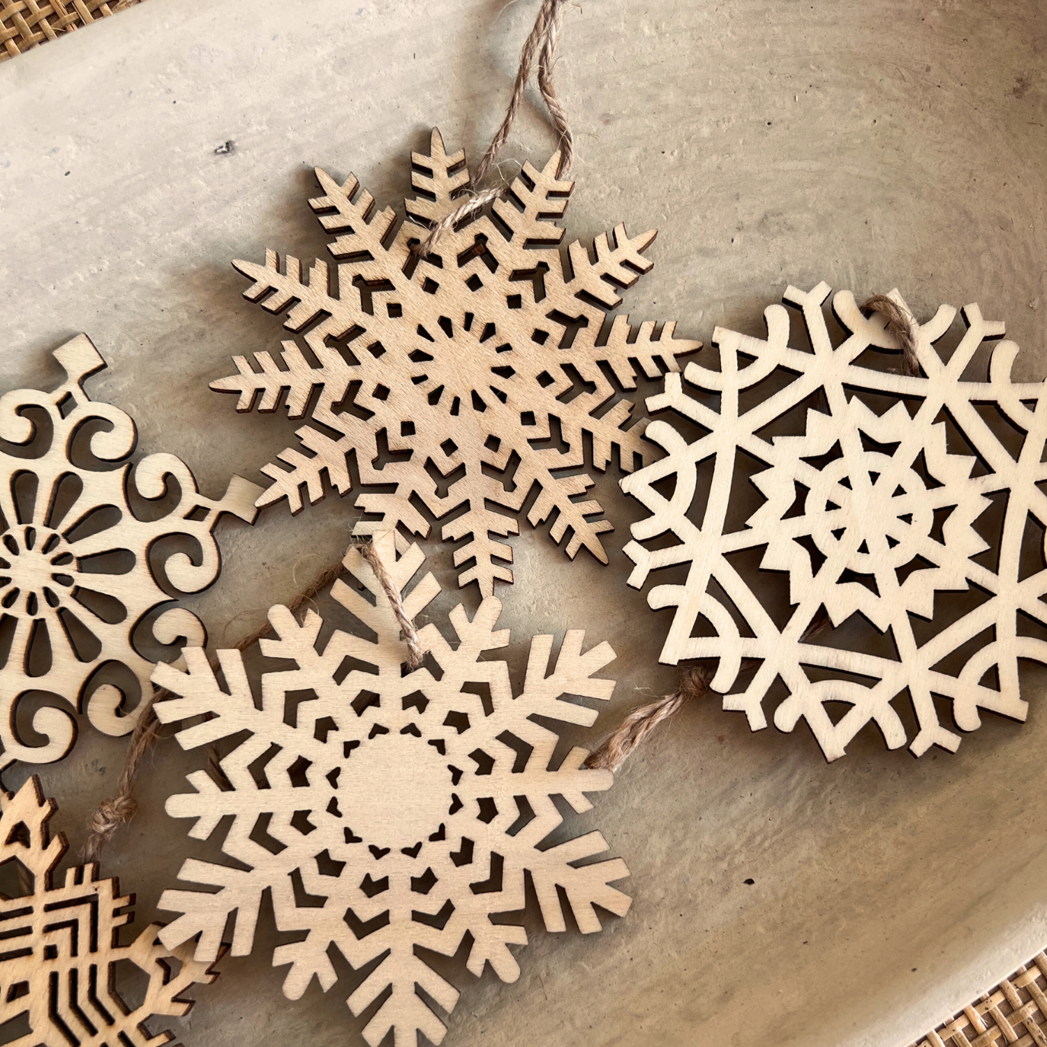 Boho Christmas Ornaments