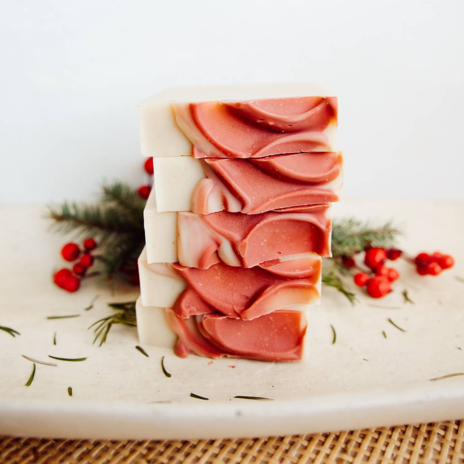 Holly Berry Artisan Soap
