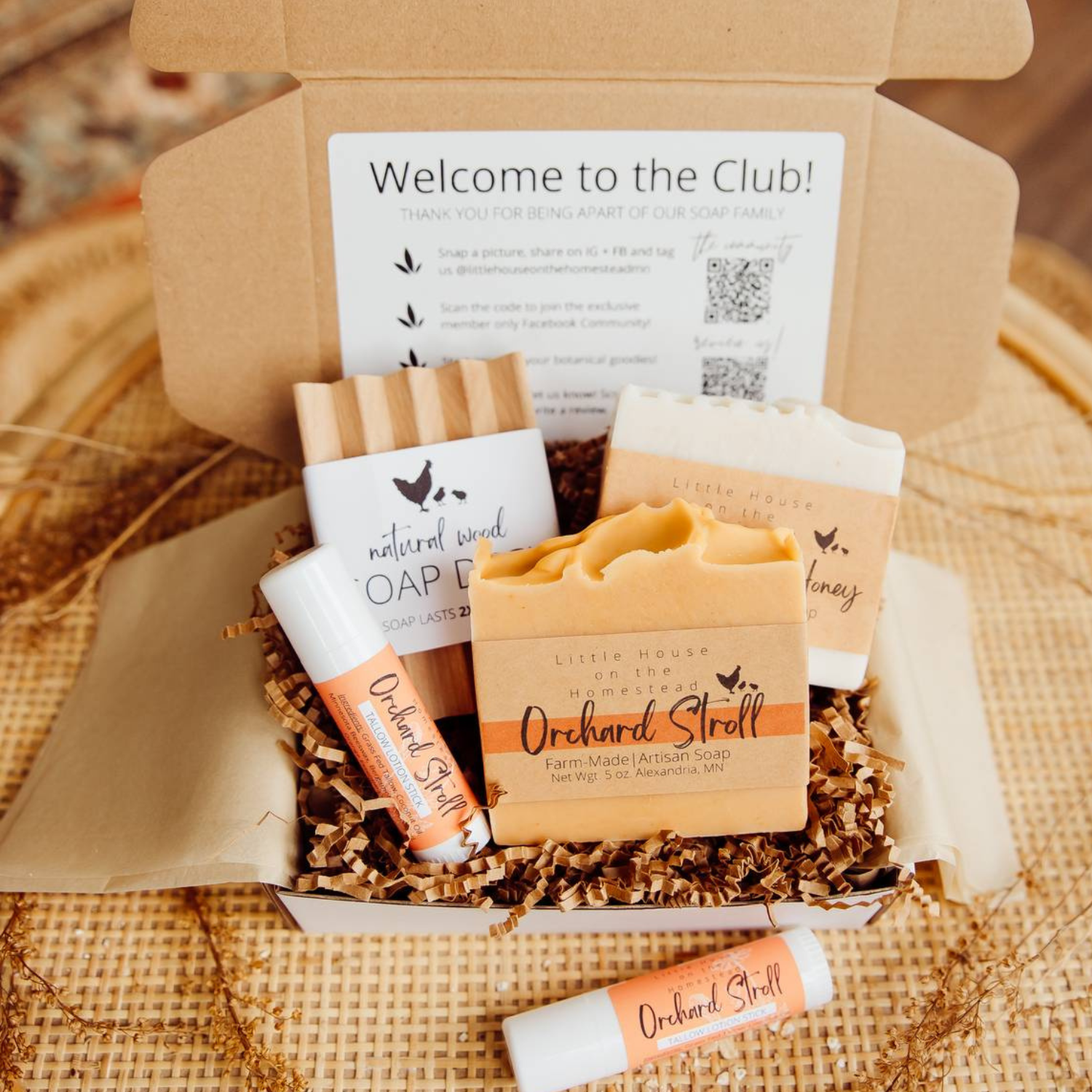 Botanical Soap Club Subscription
