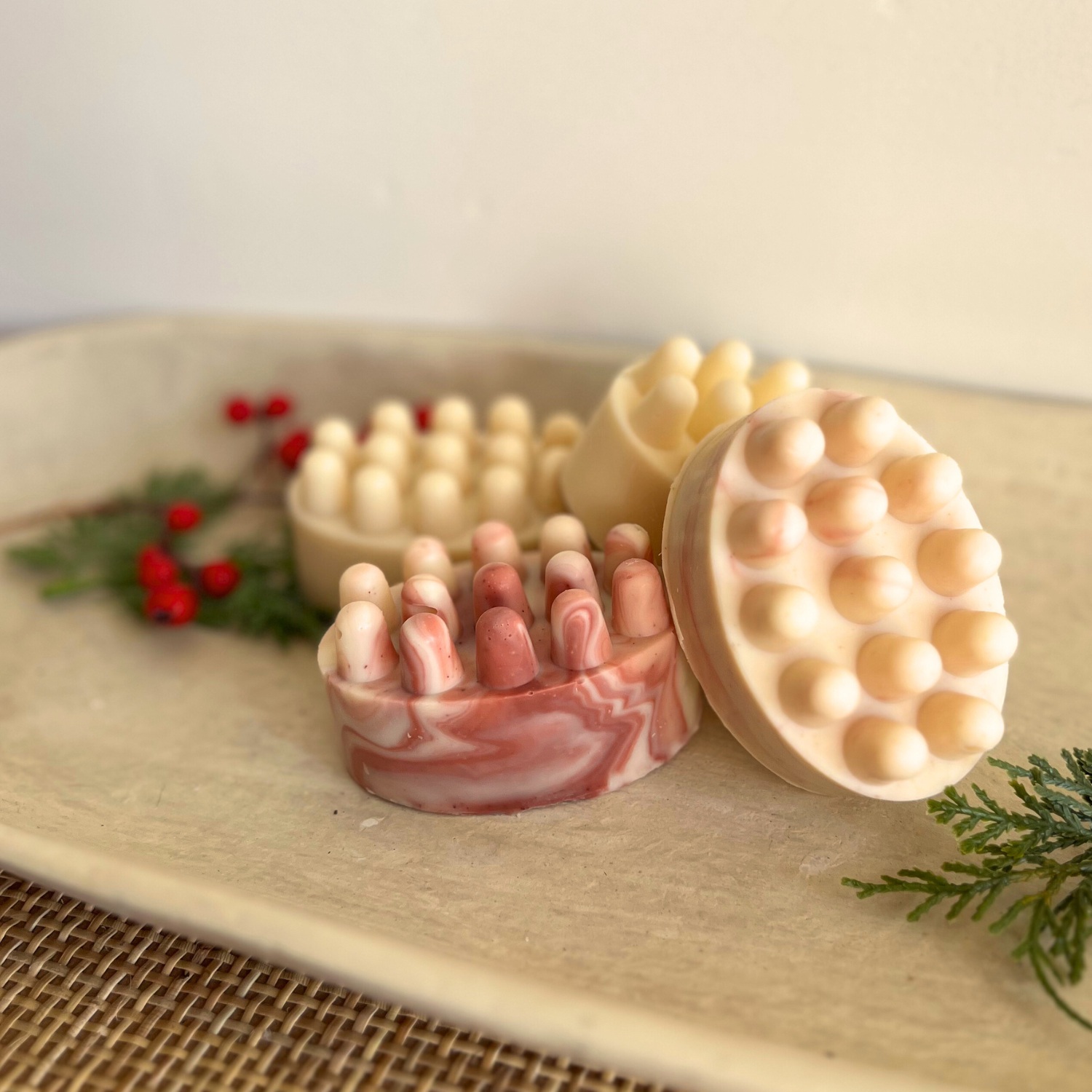 Holiday Massage Soap Bars