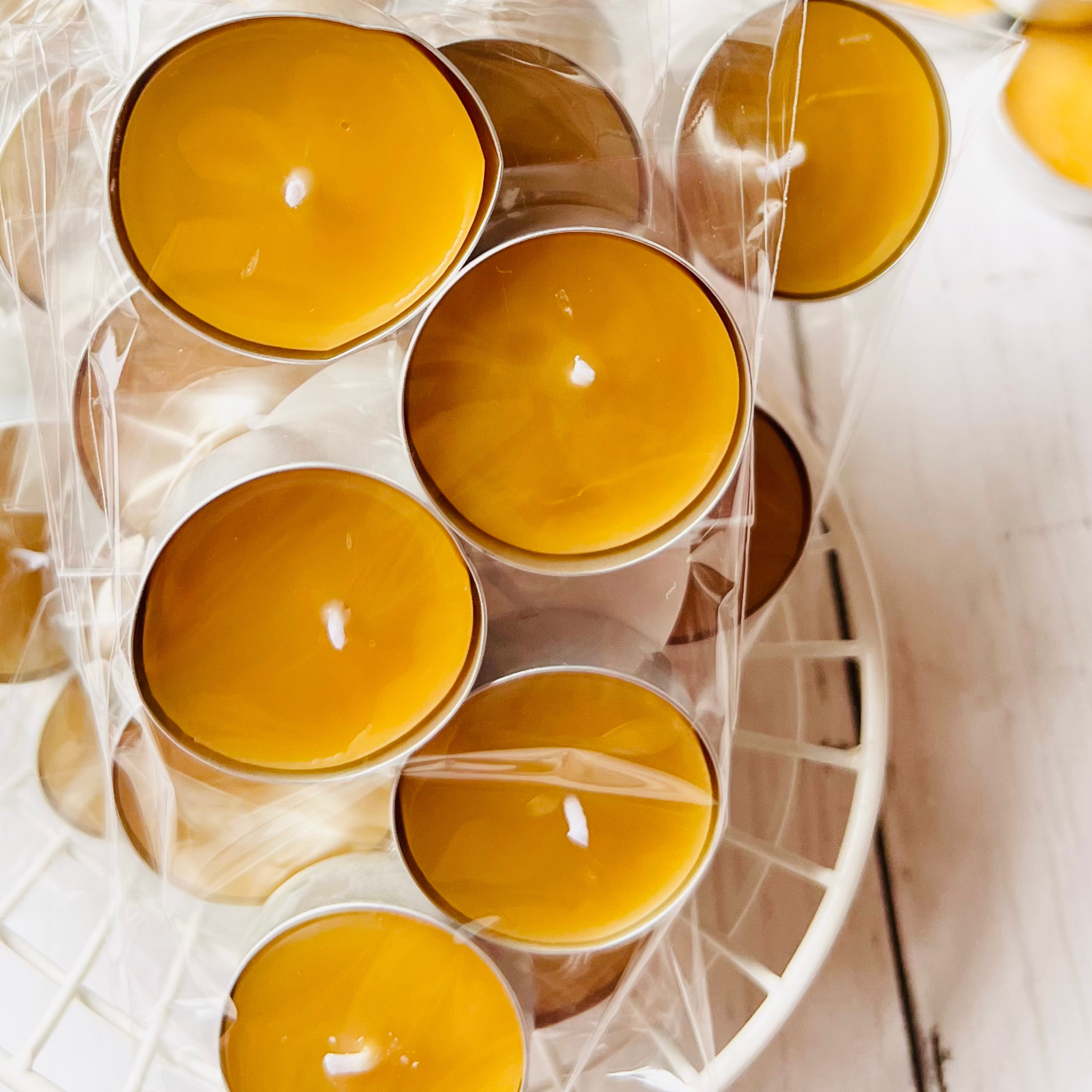 Beeswax Tea Light Candles