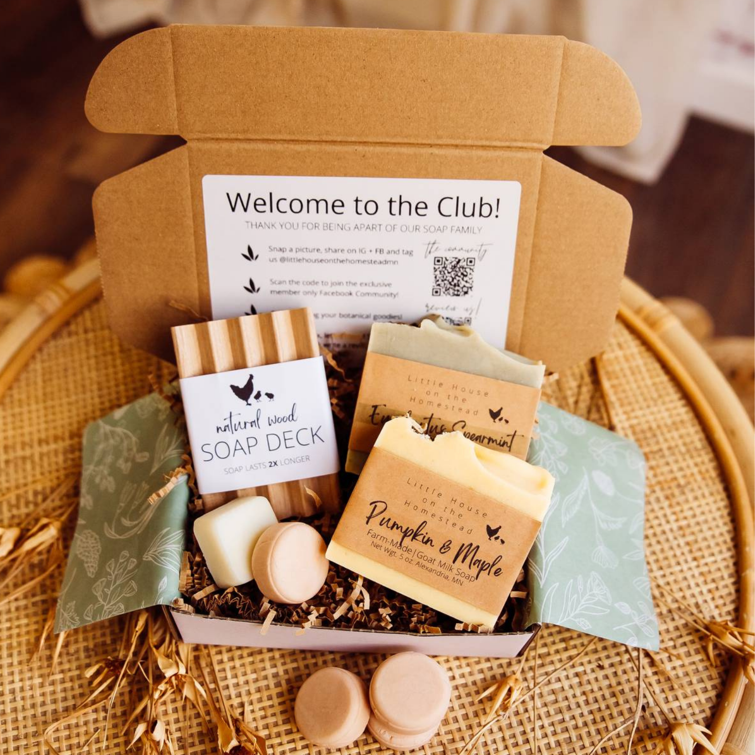 Botanical Soap Club Subscription