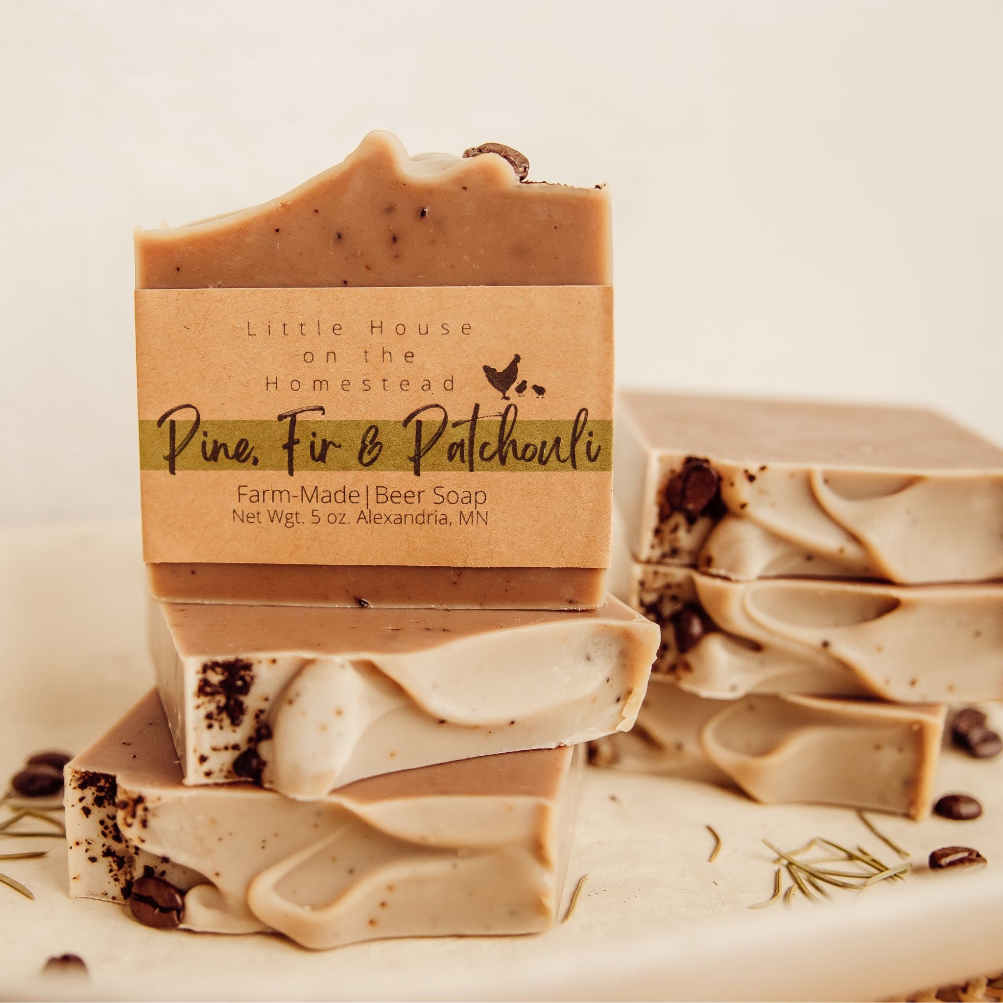 Pine, Fir, & Patchouli Soap