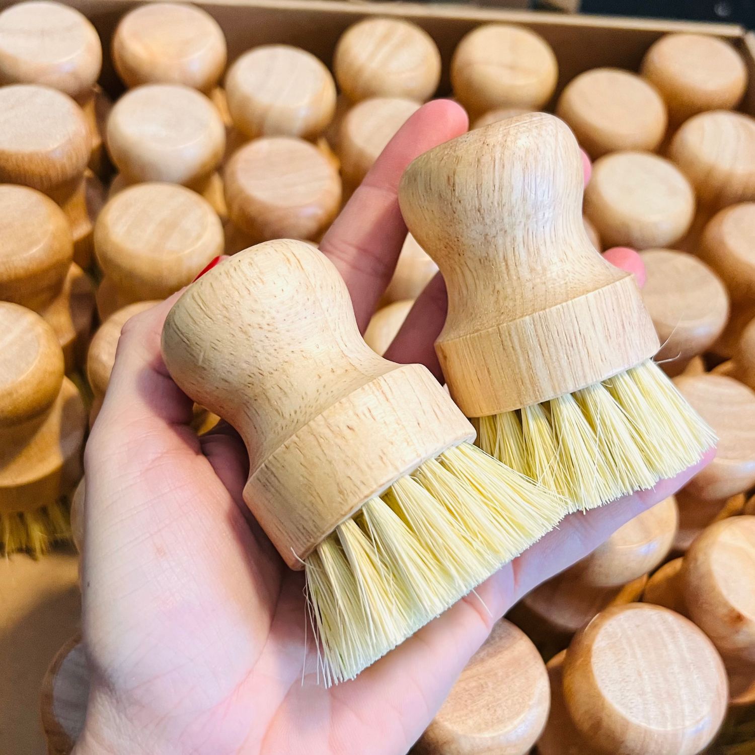 Bamboo & Sisal Dish Brush