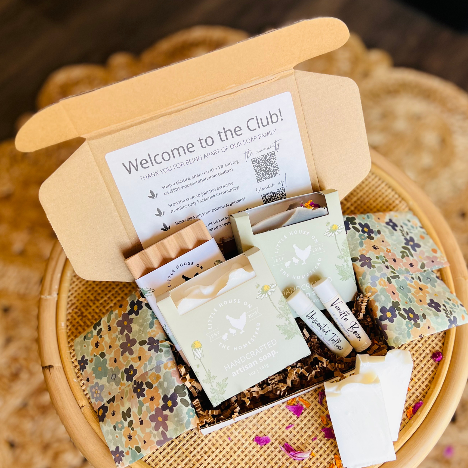 Botanical Soap Club Subscription