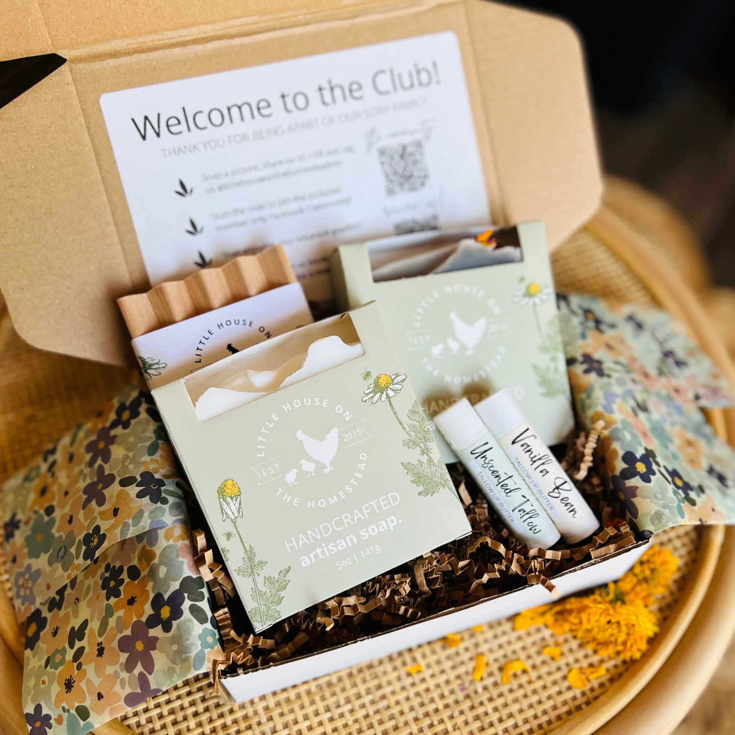 Botanical Soap Club Subscription