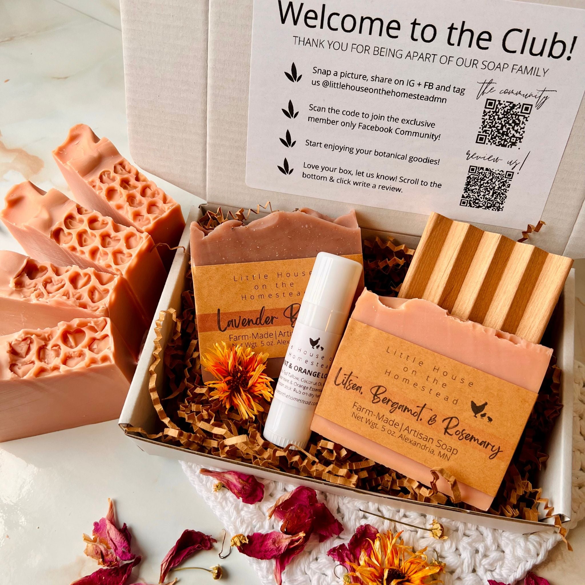 Botanical Soap Club Subscription