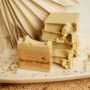 Lemongrass + Grapefruit Artisan Soap