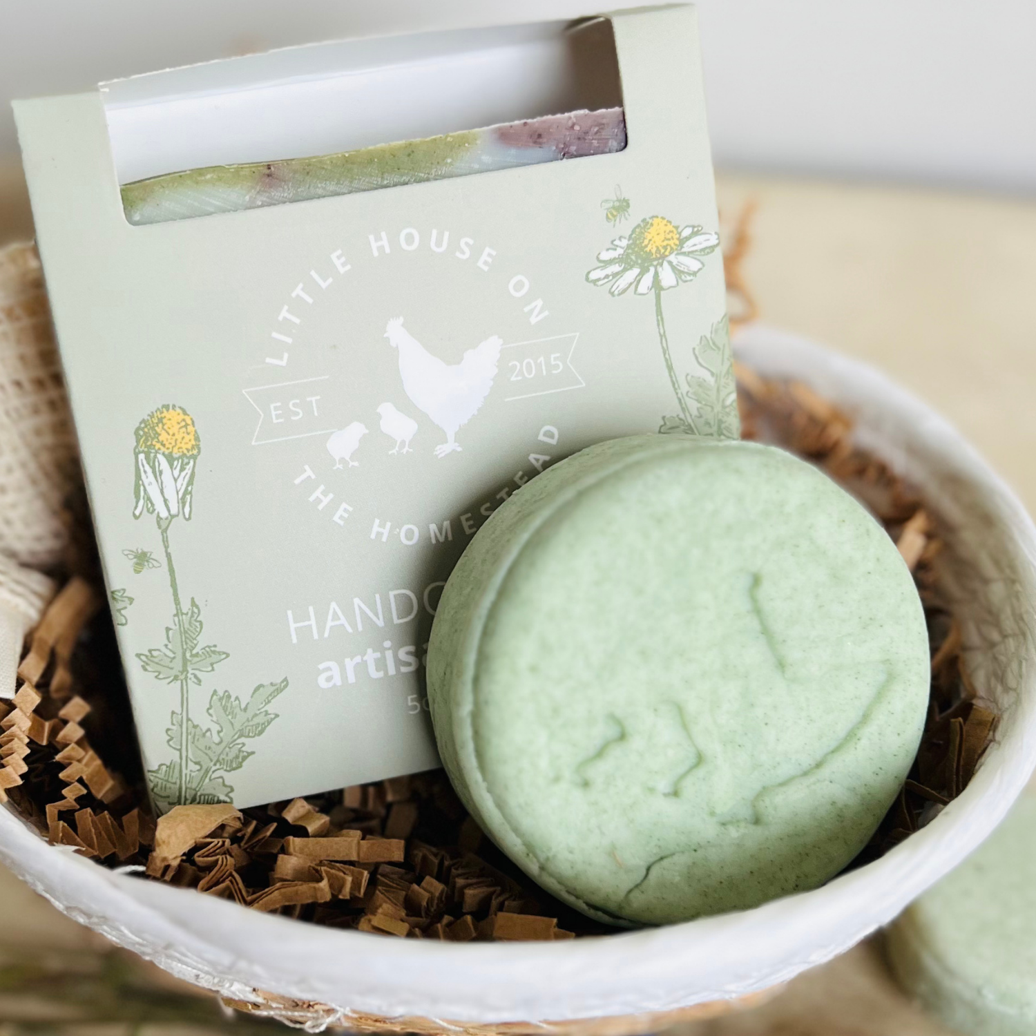 Lavender Woods Soap & Shampoo Gift Set – Mini Fall Basket