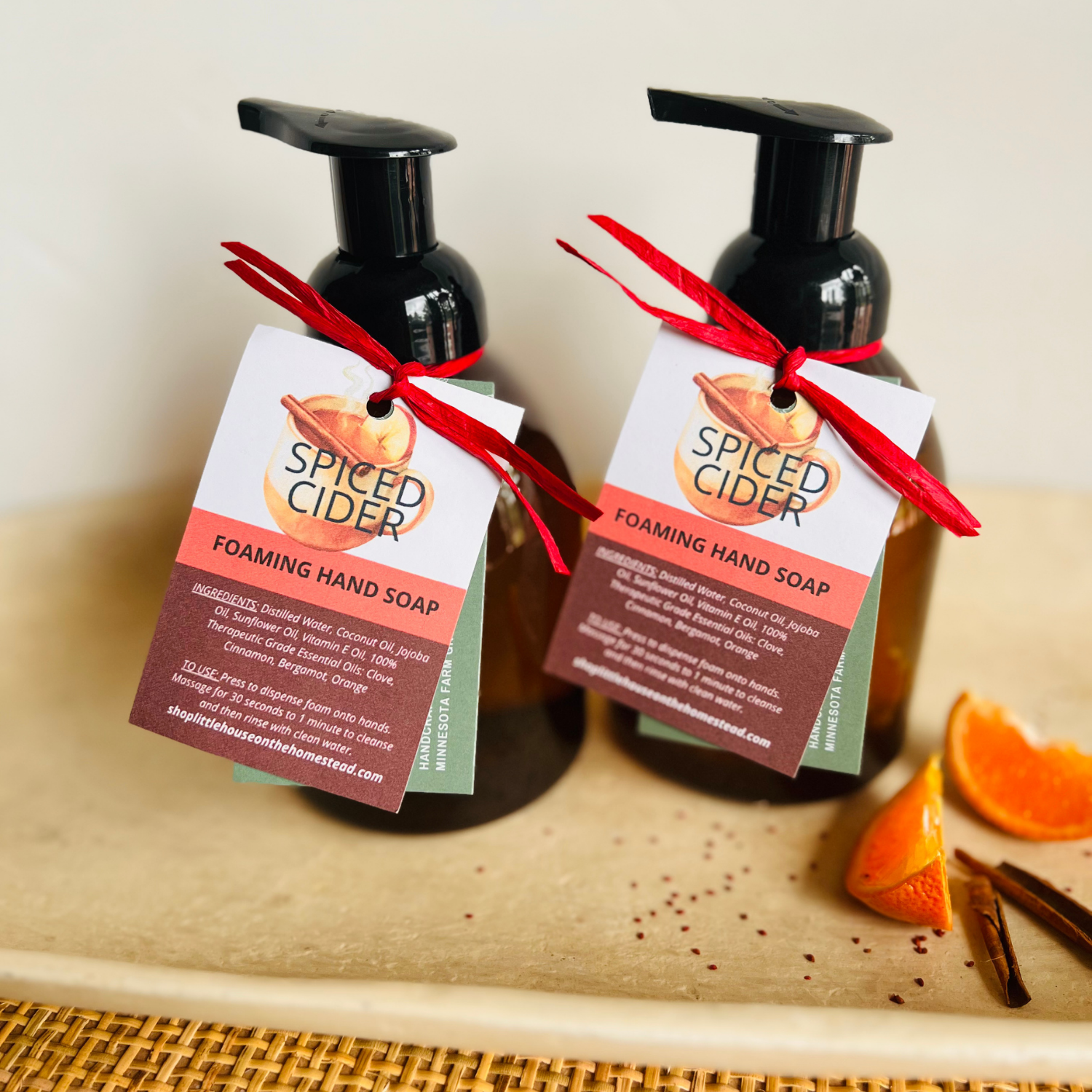 Spiced Cider Foaming Hand Soap – Fall Seasonal (17 oz)