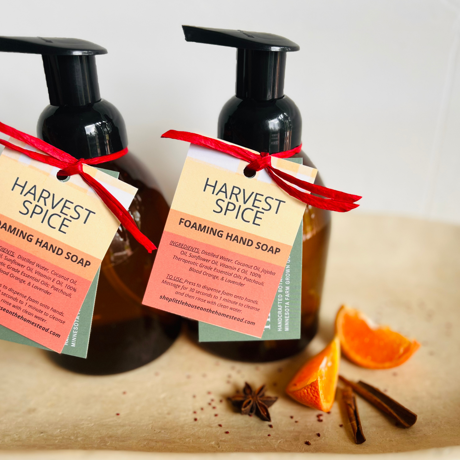 Harvest Spice Foaming Hand Soap – Fall Seasonal (17 oz)