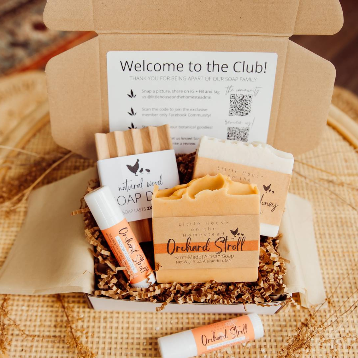 Botanical Soap Club Subscription