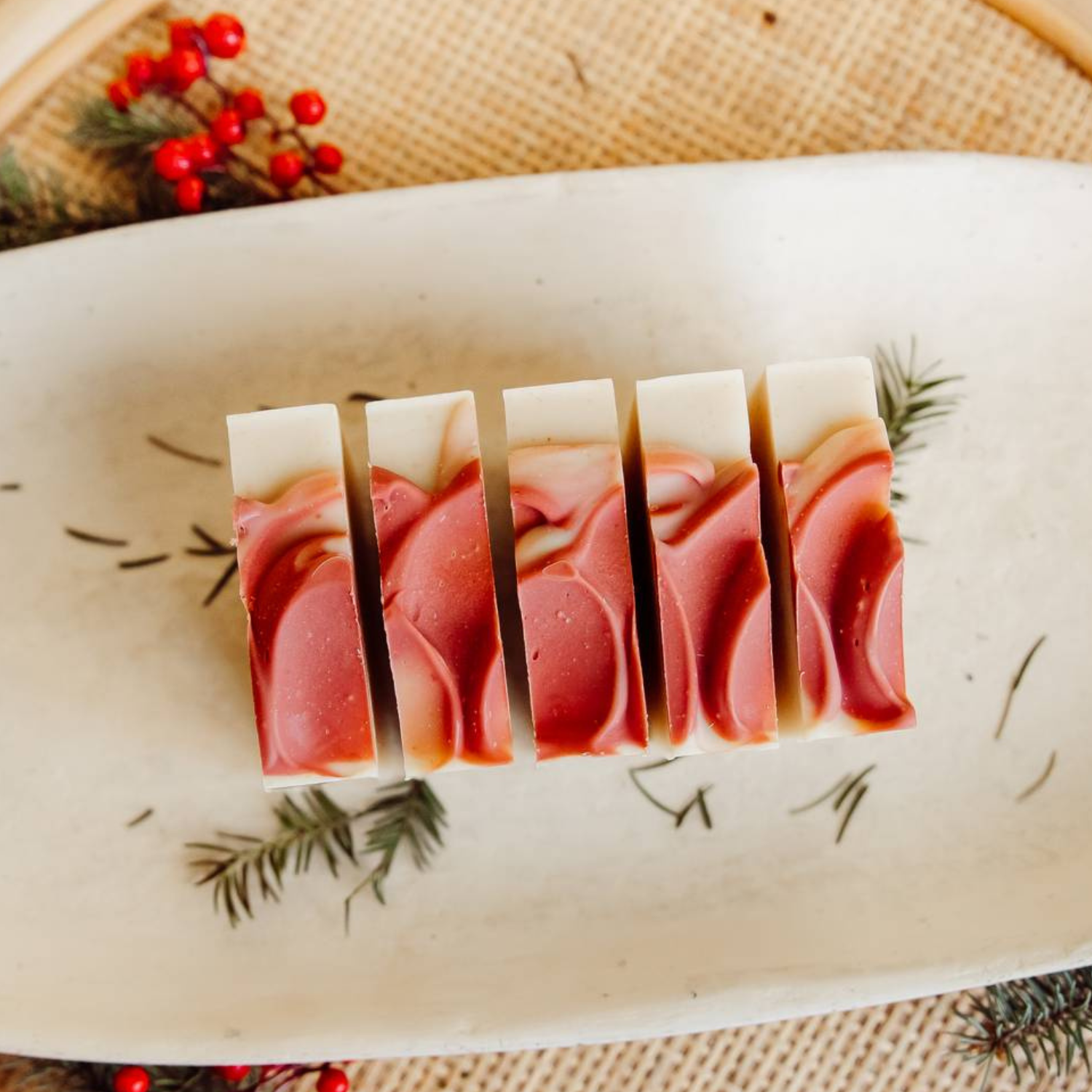 Holly Berry Artisan Soap