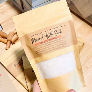 Sweet Christmas Seasonal Bath Mineral Bath Salts