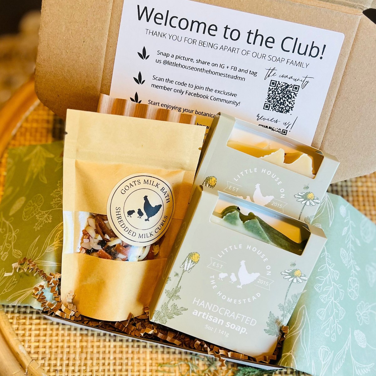 Botanical Soap Club Subscription