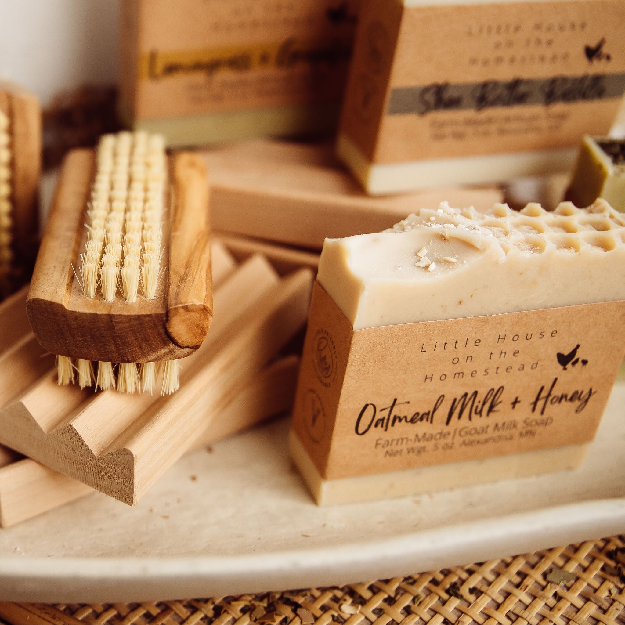 Oatmeal, Milk + Honey Artisan Soap