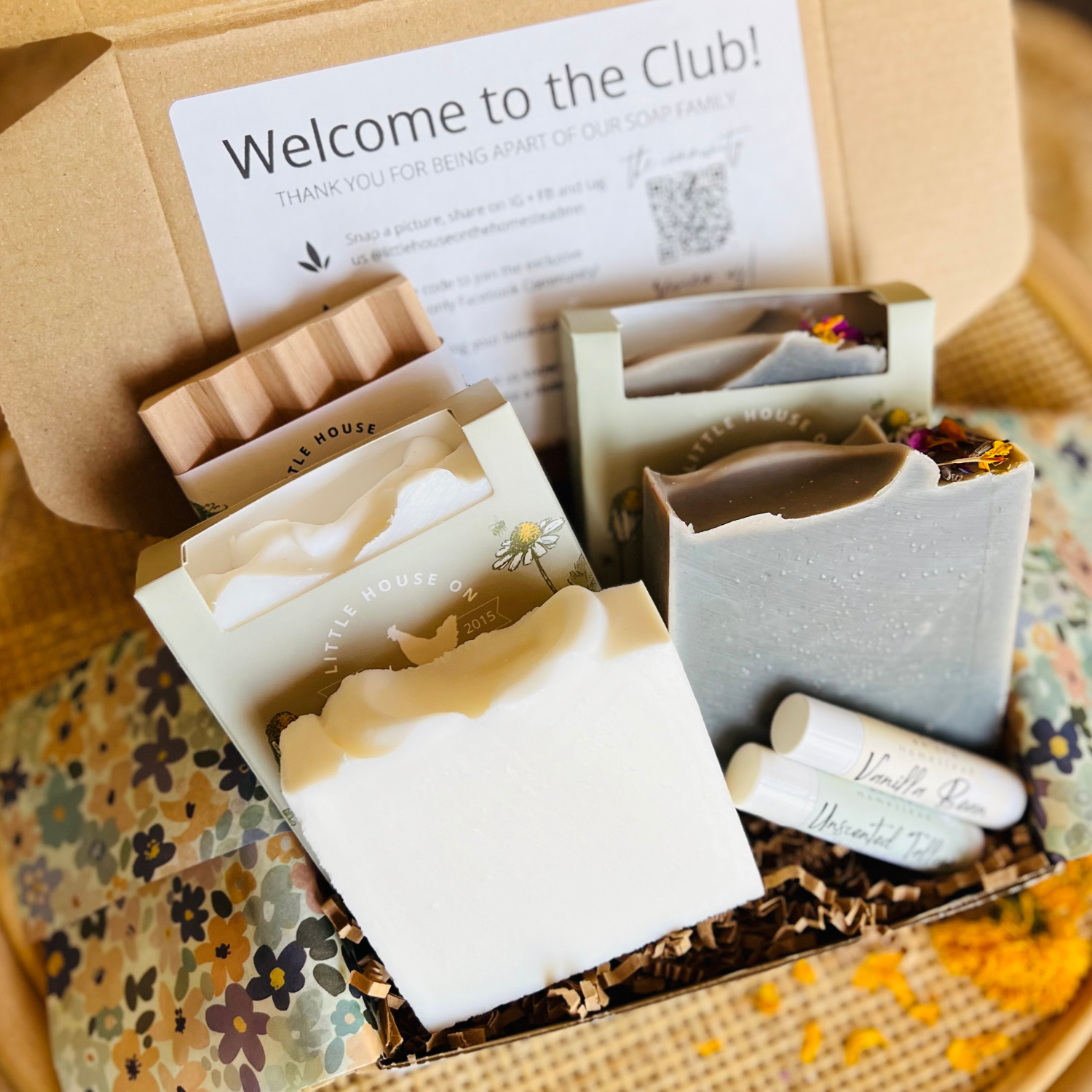 Botanical Soap Club Subscription