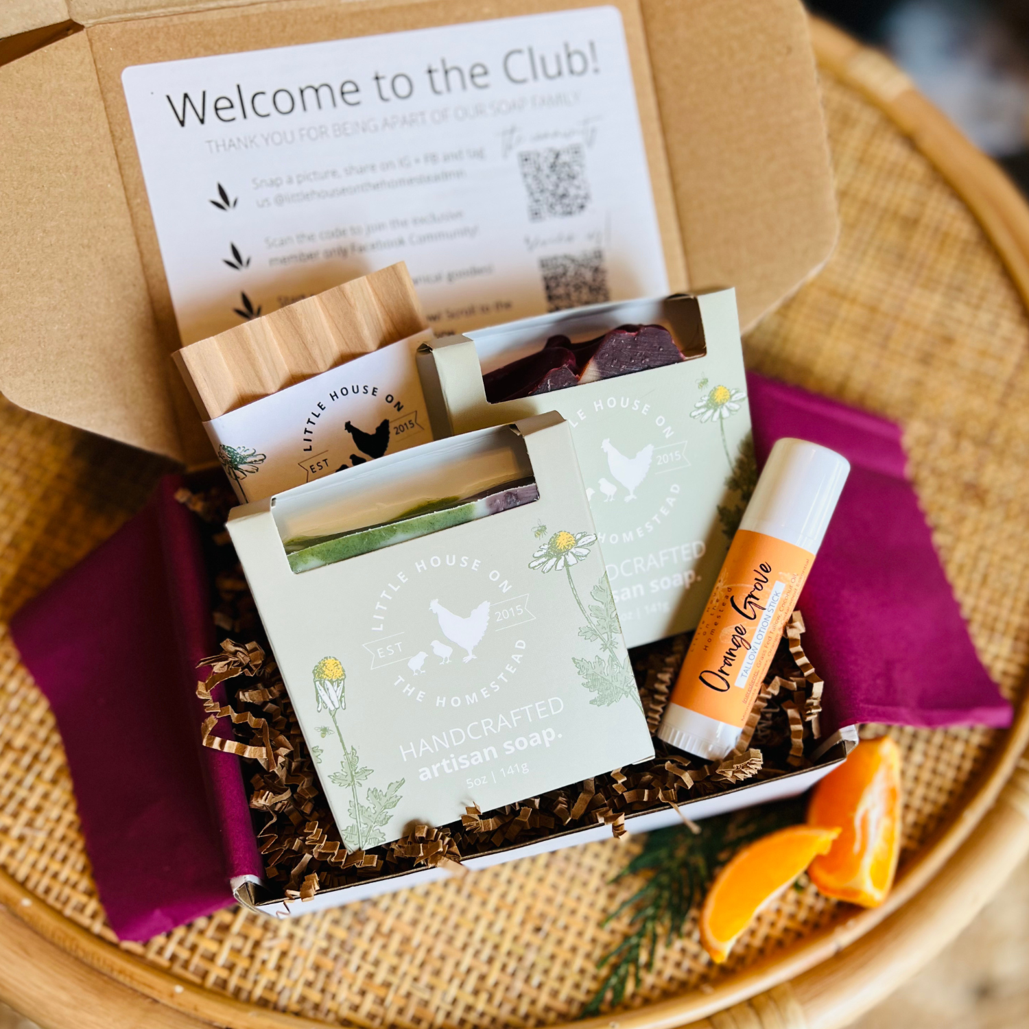 Botanical Soap Club Subscription